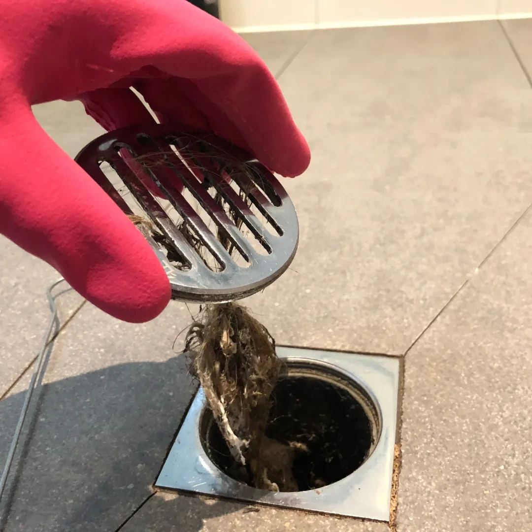drain cleaning to remove debris