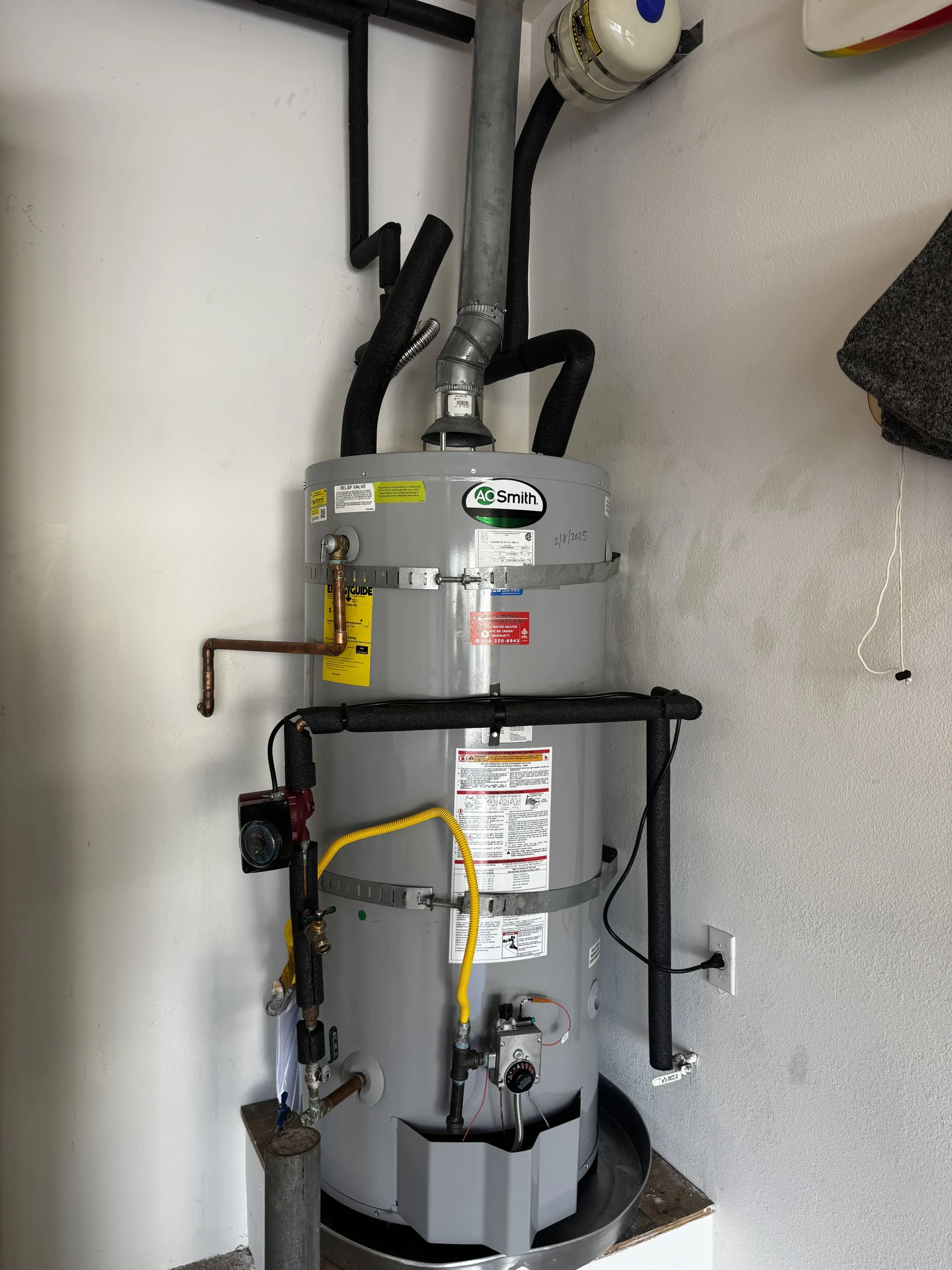 Water Heaters Schedule